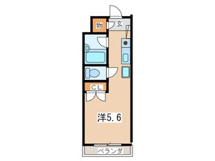 ファ－ストシティ六会の物件間取画像